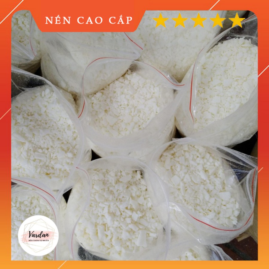 [HÀNG CÓ SẴN] Bán sỉ - 1kg Sáp đậu nành (soy wax) làm nến thơm giá rẻ tại Hà Nội