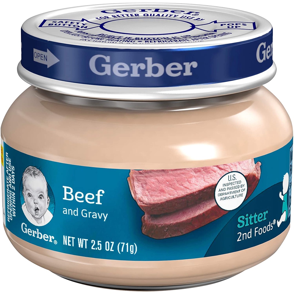 Thức ăn dặm Gerber 2nd Food cho bé