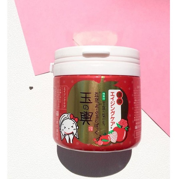 Mặt nạ dưỡng da chiết xuất đậu nành và trái cây Tofu Moritaya Tamanokoshi 150g Nhật Bản
