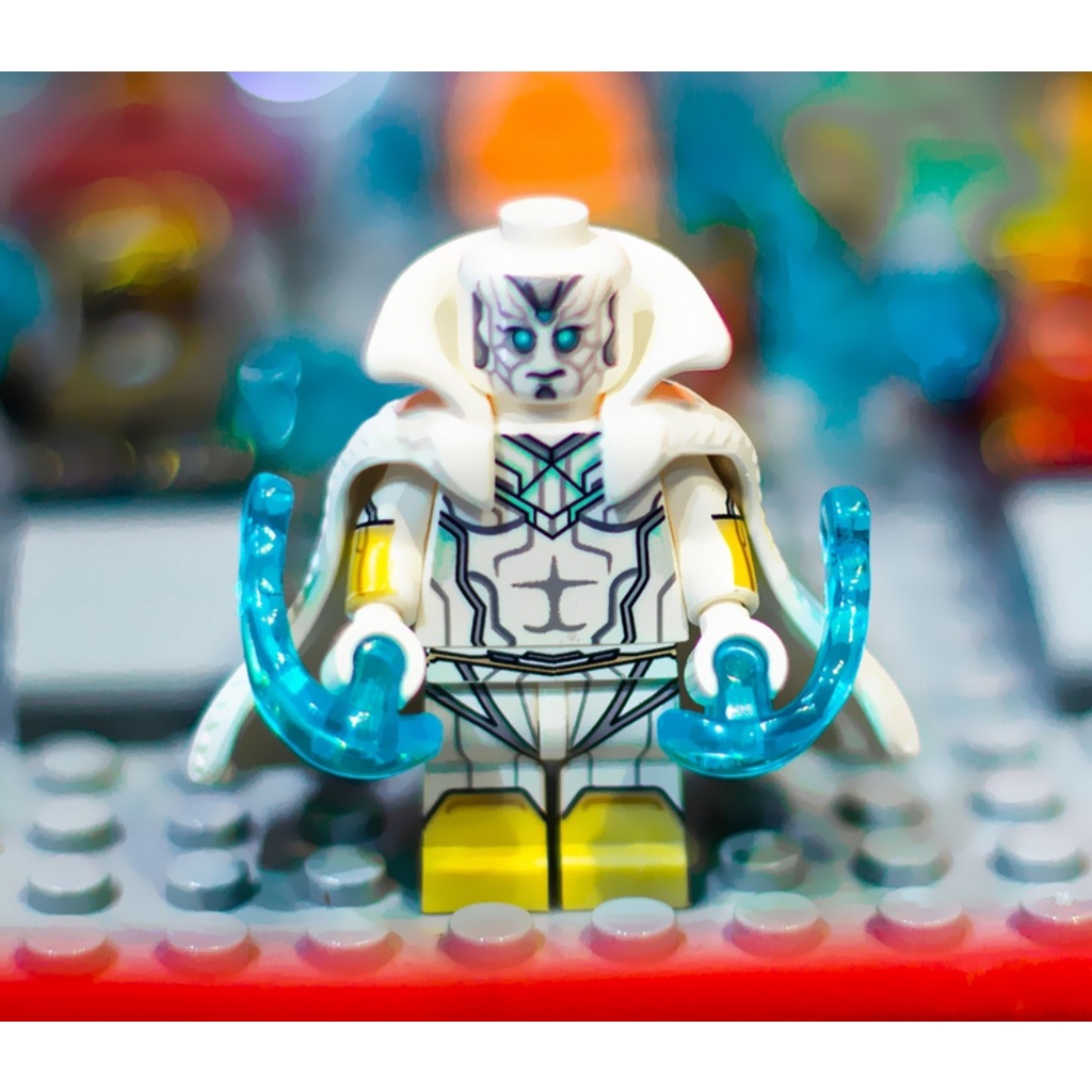 Lego  vision, wanda, vison trắng của tv seri