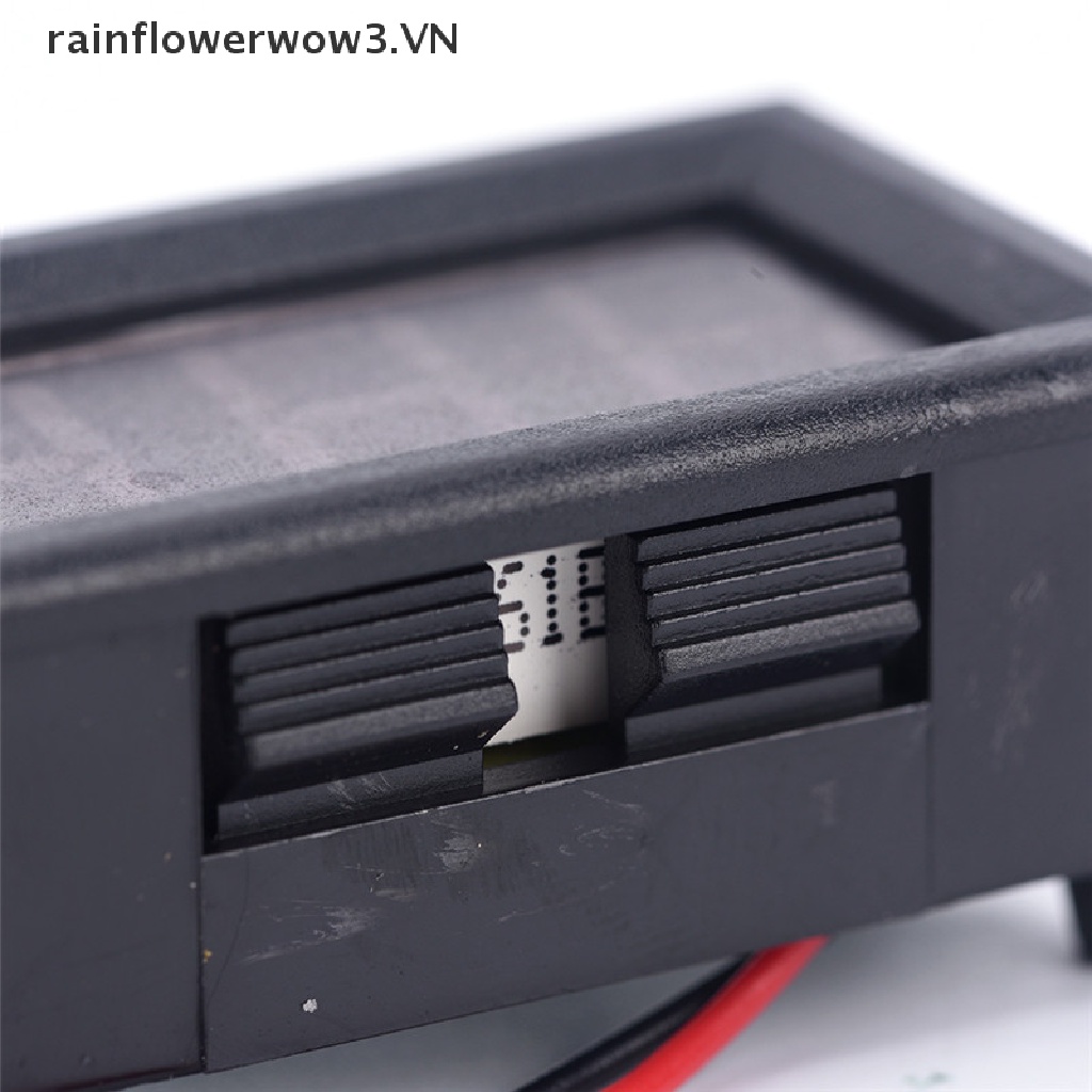 Vôn Kế Điện Tử Mini DC 0-30V Màu Đỏ Cho Xe Hơi