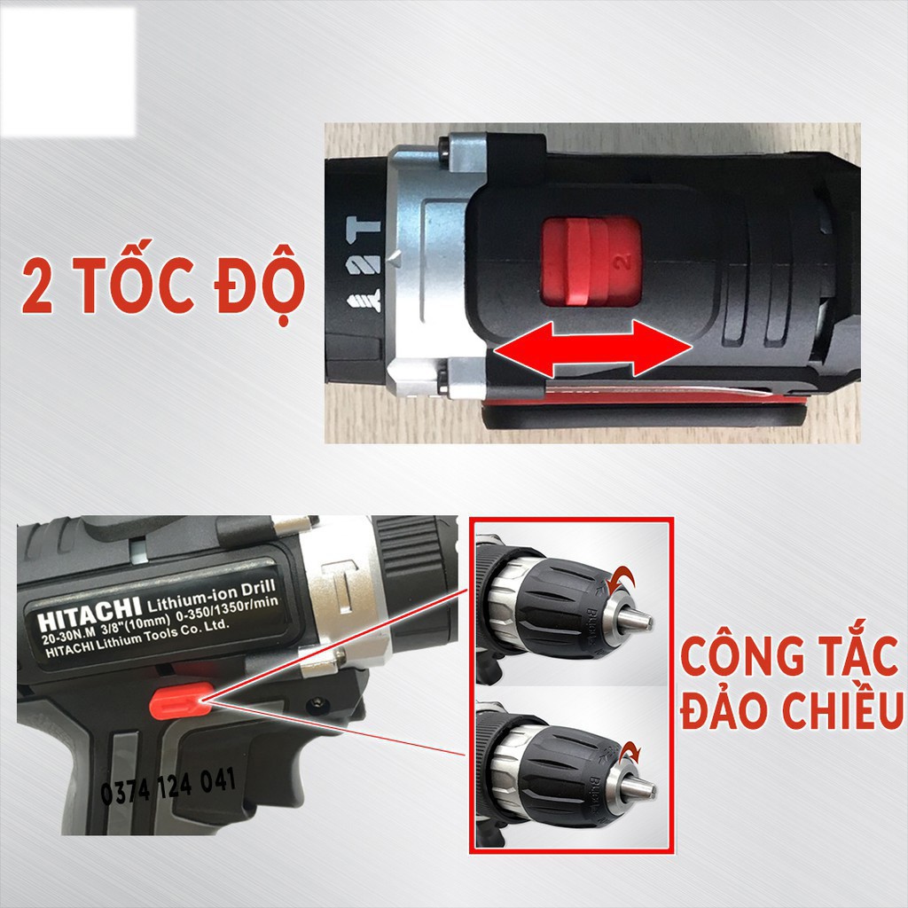 Máy Khoan Pin HITACHI 28V