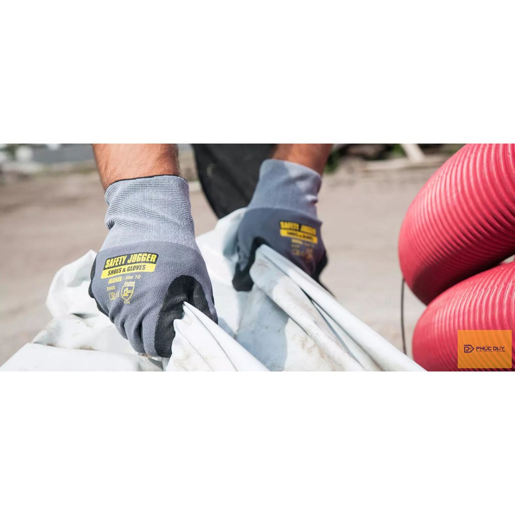 GĂNG TAY BẢO HỘ ĐA NĂNG CHỐNG DÂU HÓA CHẤT JOGGER ALLFLEX TIÊU CHUẨN EN 388:2003