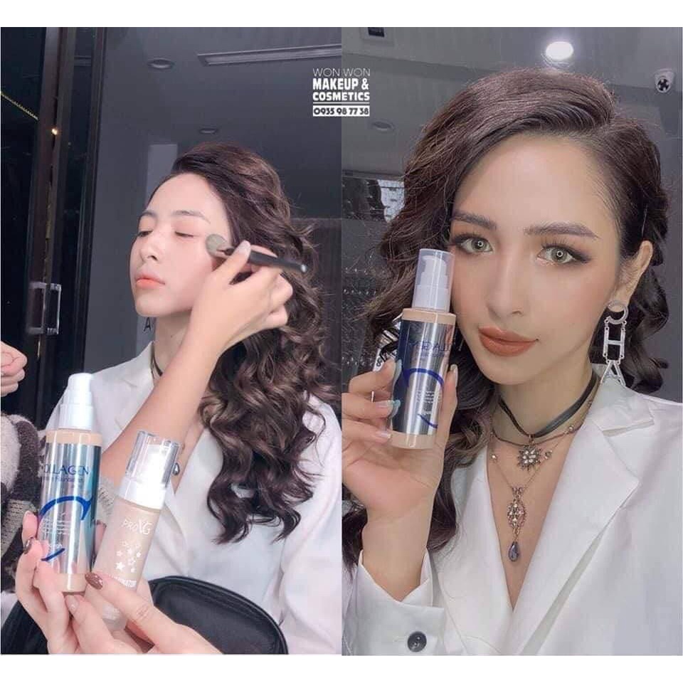 Kem nền Collagen enough 100ml chính hãng Hàn Quốc makeup phù hợp cho tất cả các loại da