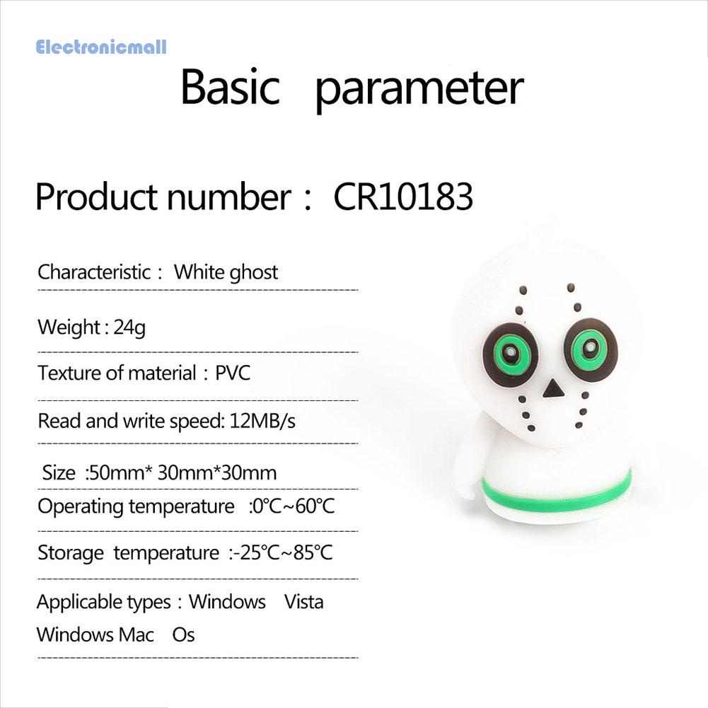 Usb 2.0 Hình Ma Màu Trắng 2G | BigBuy360 - bigbuy360.vn