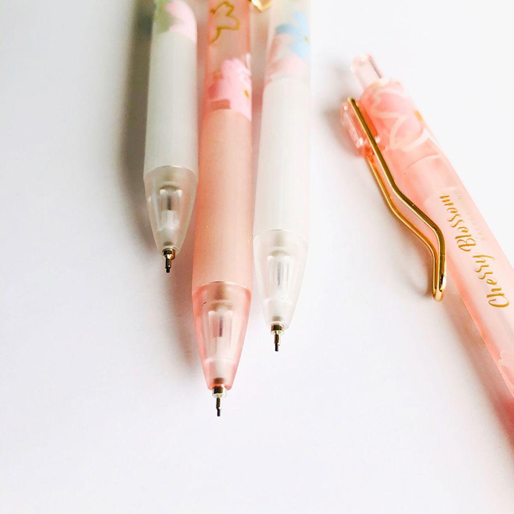 AUGUSTINA Bút Chì Vẽ Phác Thảo Tự Động Họa Tiết Hoa Anh Đào Kawaii Chất Lượng Cao