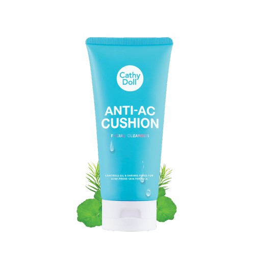 Sữa rửa mặt tạo bọt ngăn ngừa mụn Cathy Doll Cushion Facial Foam Cleanser 120ml