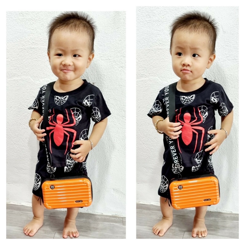 Set bộ thun đùi bé trai 21506