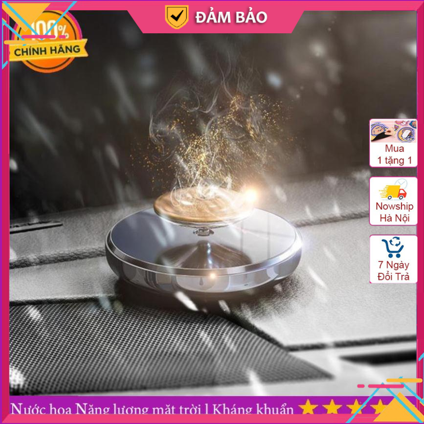 Nước hoa ô tô dùng năng lượng mặt trời tỏa hương,Nước hoa xe hơi tự xoay độc đáo