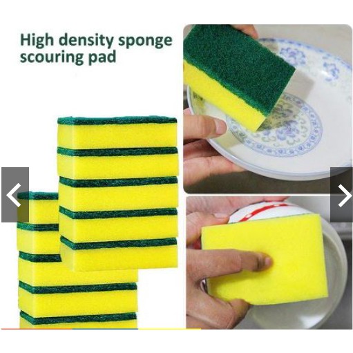 Bộ 4 Miếng xốp bọt biển rửa bát chén trong nhà bếp chất lượng cao tiện dụng
