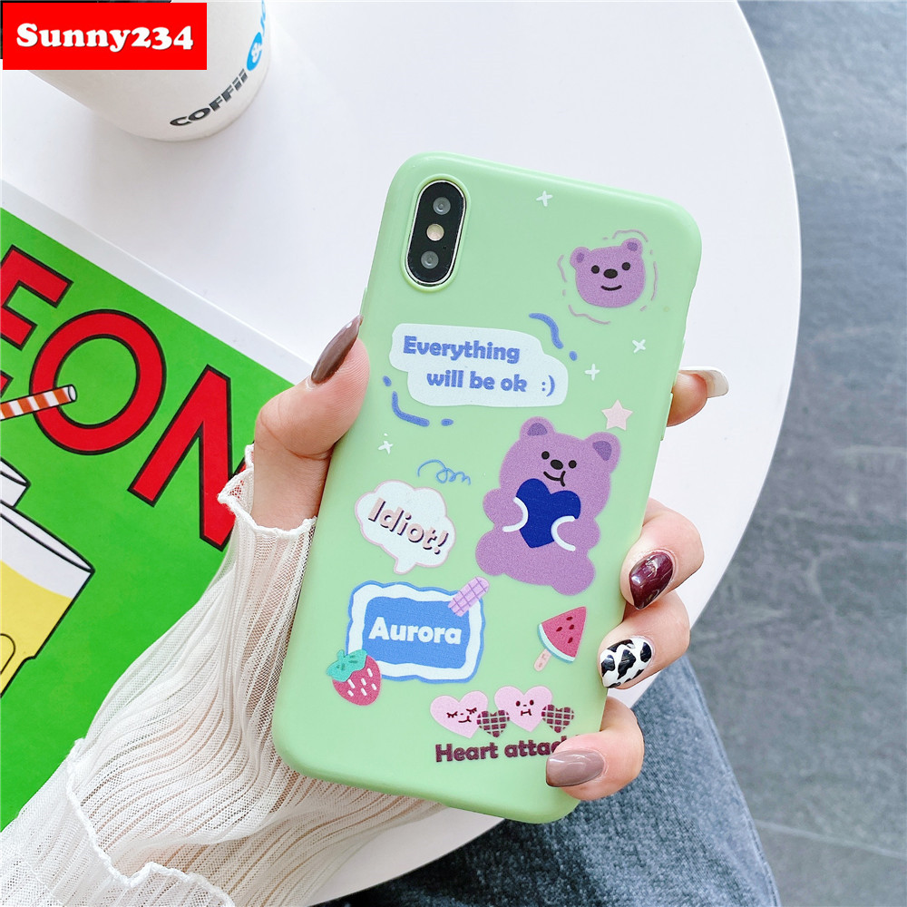 Ốp Lưng Mềm In Hình Hoạt Hình Cho Oppo A52 A92 A5 A9 A31 A53 2020 F9 F11 A3S A37F A57 A39 A83 K5 Realme Xt