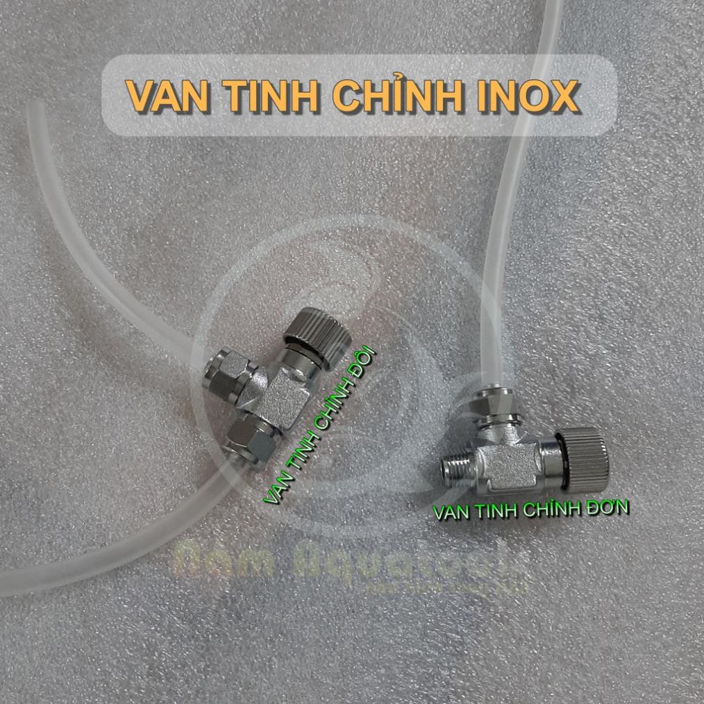 ☘ Van Tinh Chỉnh Inox Mufan ☘ Van Tinh Chỉnh Cho Bộ CO2 DIY