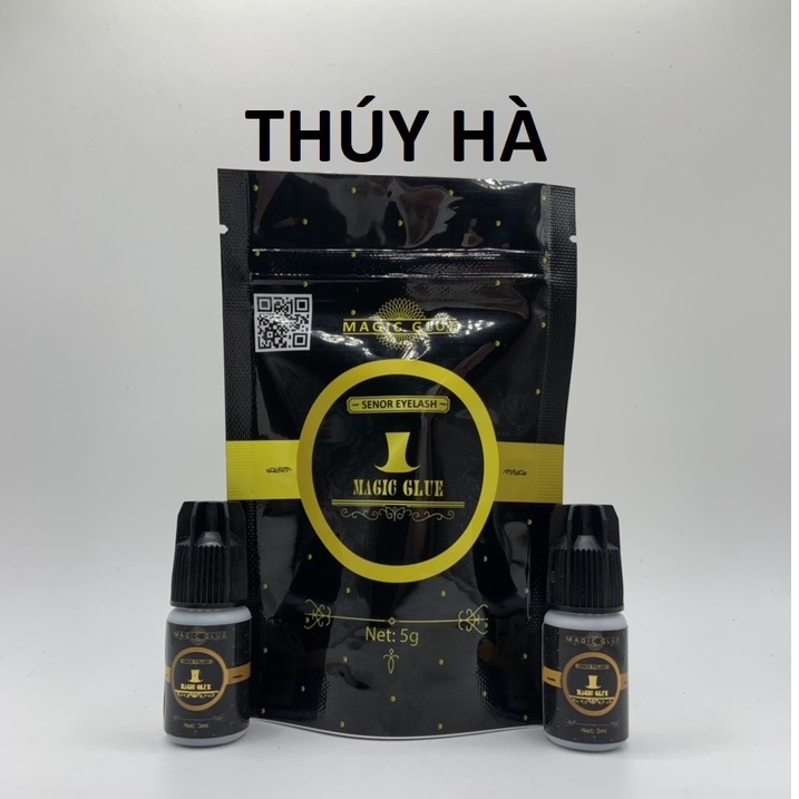 [Mã 155FMCGSALE giảm 7% đơn 500K] keo magic nối mi chính hãng_SIÊU BỀN- CAY ÍT -DỤNG CỤ NỐI MI THÚY HÀ