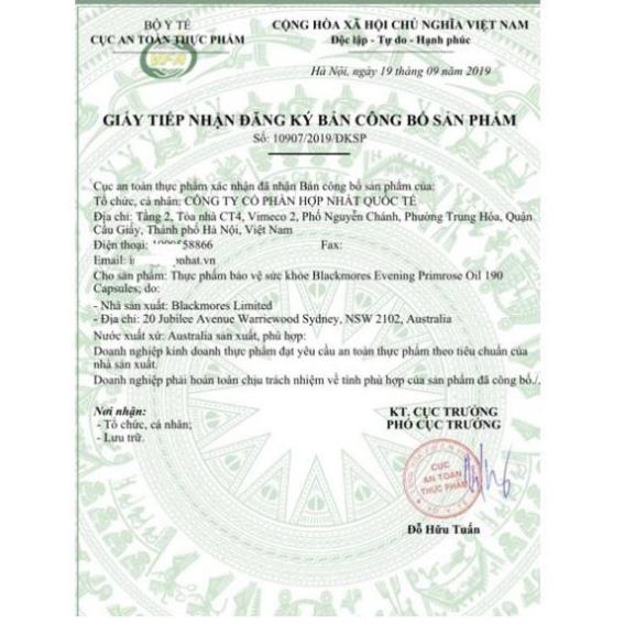 Hoa anh thảo Blackmores Evening primrose oil 190 capsules - ĐỦ BILL- ĐI AIR- DATE 2024 | BigBuy360 - bigbuy360.vn