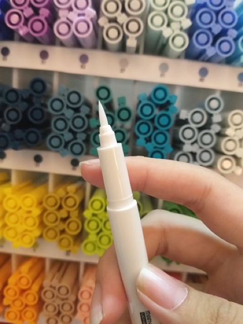 [Phần 2 - Bán lẻ] Bút lông ngòi cọ màu nước Artist Marker MARVY