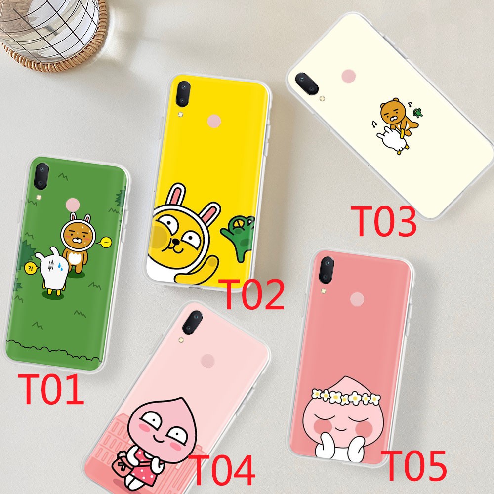 Ốp Lưng Trong Suốt Họa Tiết Hoạt Hình Dễ Thương Cho Lg G6 Mini G7 G8 Thinq V30 V30S V35 V40 Q60 K40