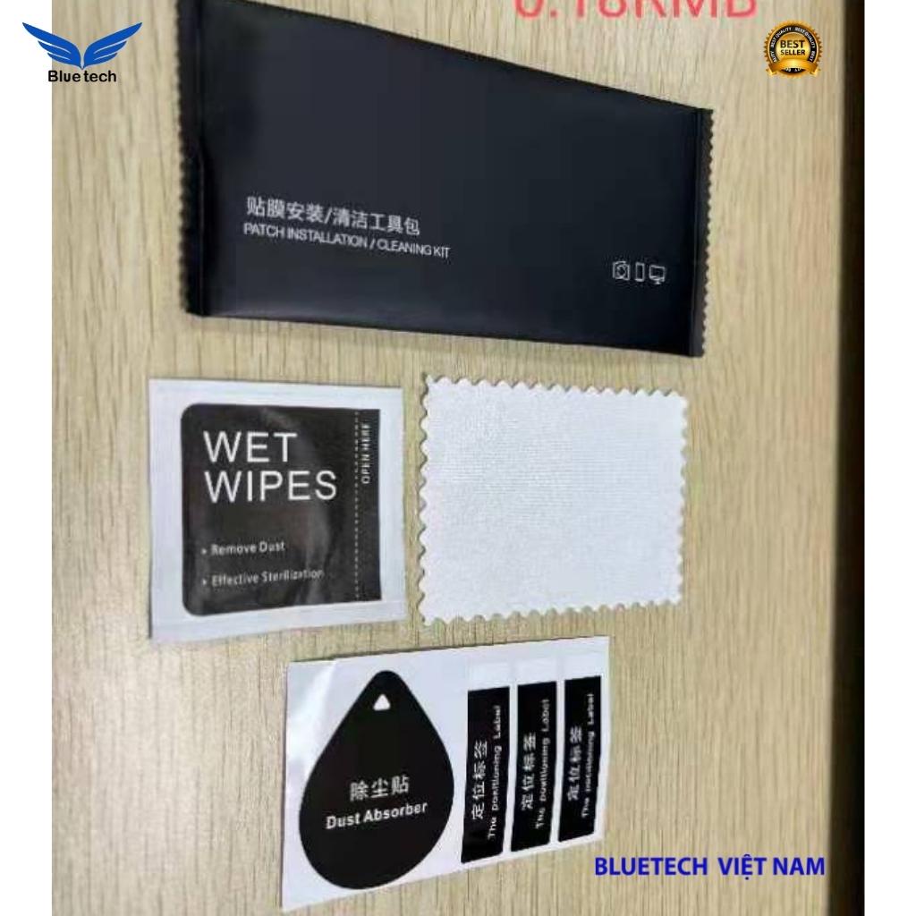 Kính cường lực tự dán Automatic Elignment Cho IPhone X - 14 ProMax Chống Bụi Màng Loa, chống mỏi mắt, Kèm Khung Trợ Dán