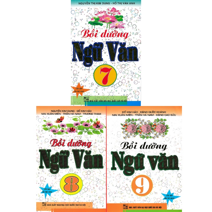 Sách - Combo Bồi Dưỡng Ngữ Văn 7-8-9