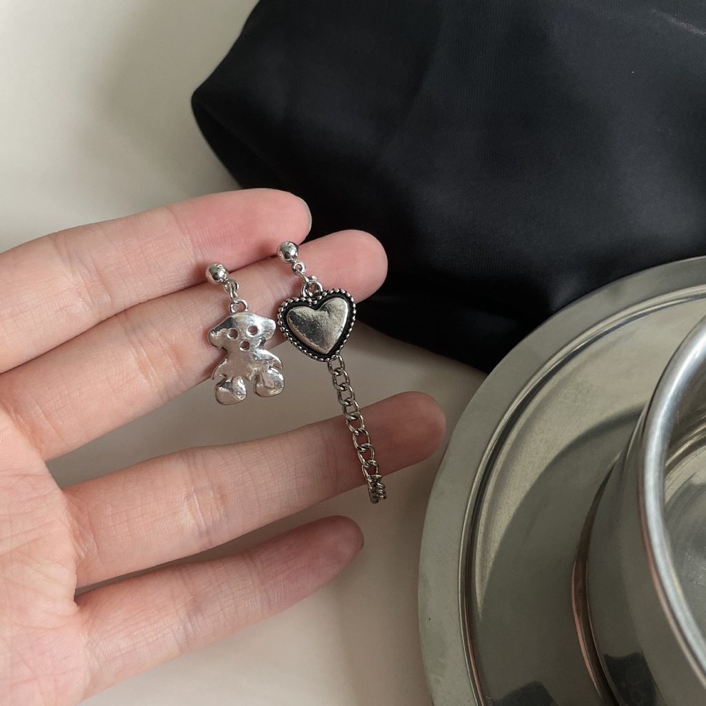 Khuyên Tai Hình Gấu Độc Đáo Phong Cách Mới 19A1326