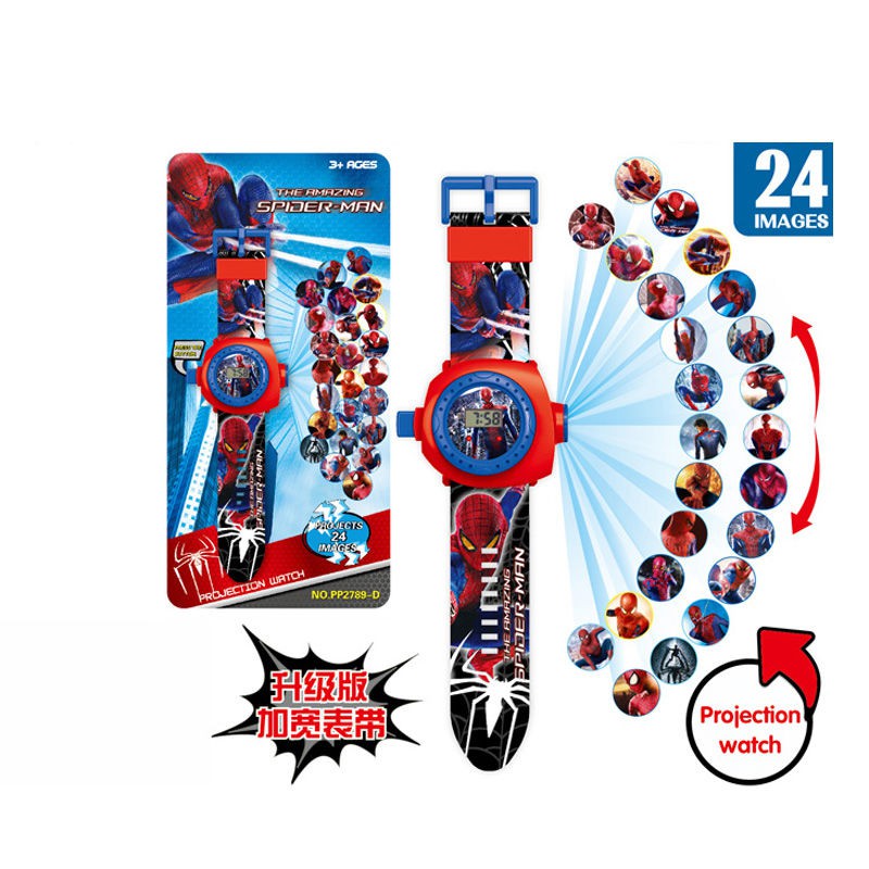 Marvel Avengers 3D Projection đồNg Hồ đIệN Tử NgườI NhệN đồNg Hồ đIệN Tử Captain America Disney Mickey Mouse | BigBuy360 - bigbuy360.vn