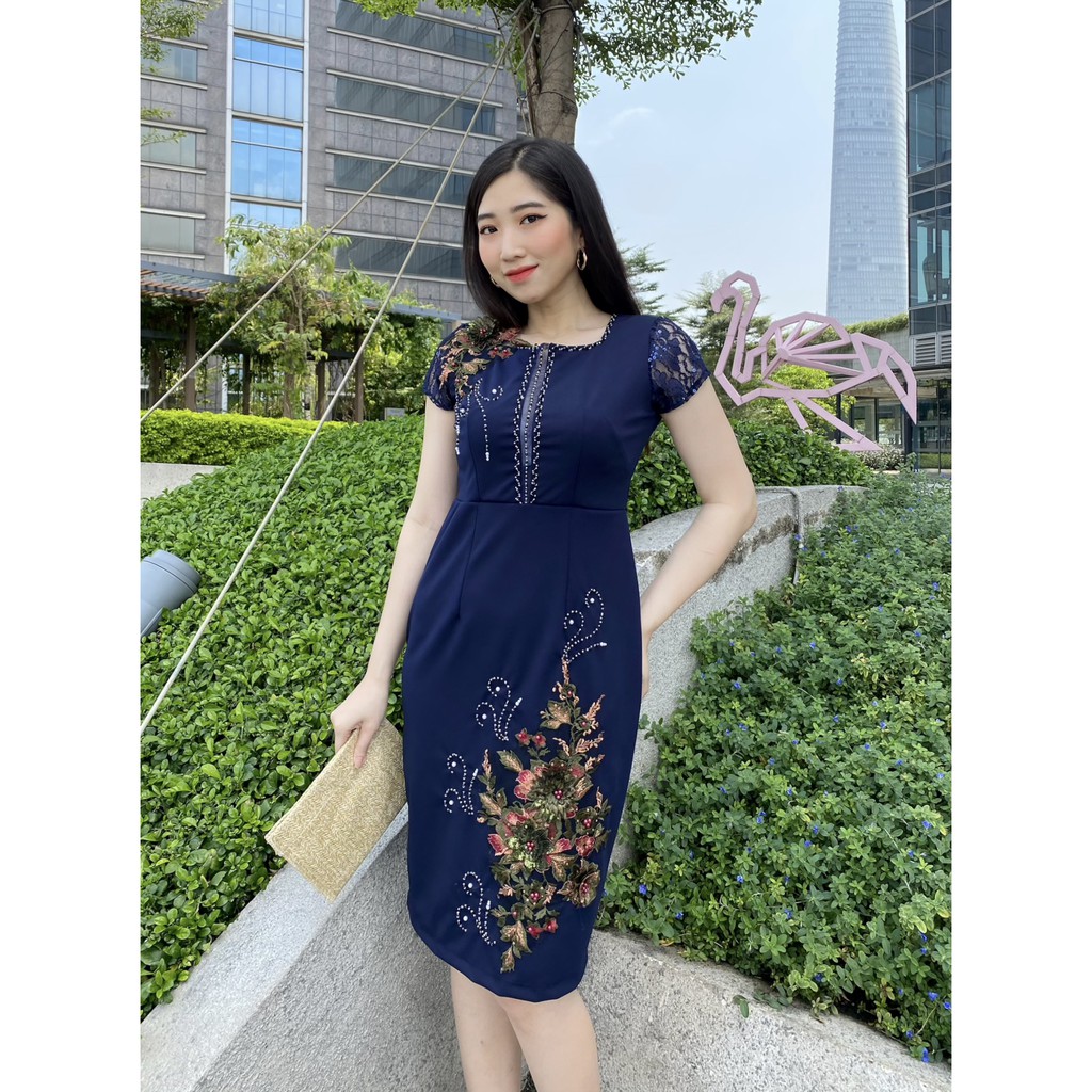 Đầm Dạ Hội Trung Niên Cao Cấp Có Big Size - Thời Trang 2023