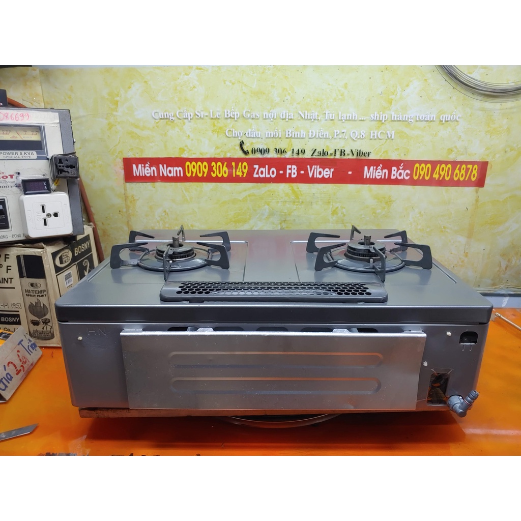 Bếp gas nội địa Nhật Harman G55ZVL 018852 + Tặng nguồn 3Vol + Cặp pin - Bh 1 tháng - giá 1,8tr