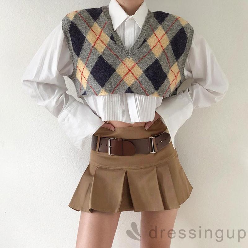 [MURIOKI] Chân Váy Chữ A Siêu Ngắn Xếp Ly Lưng Cao Thời Trang Xuân Hè Hàng Mới Dành Cho Bạn Nữ