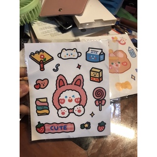 sticker cute siêu dễ thương chỉ từ 1k
