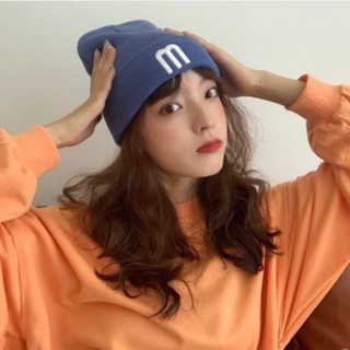 Mũ len cao cấp thêu chữ M