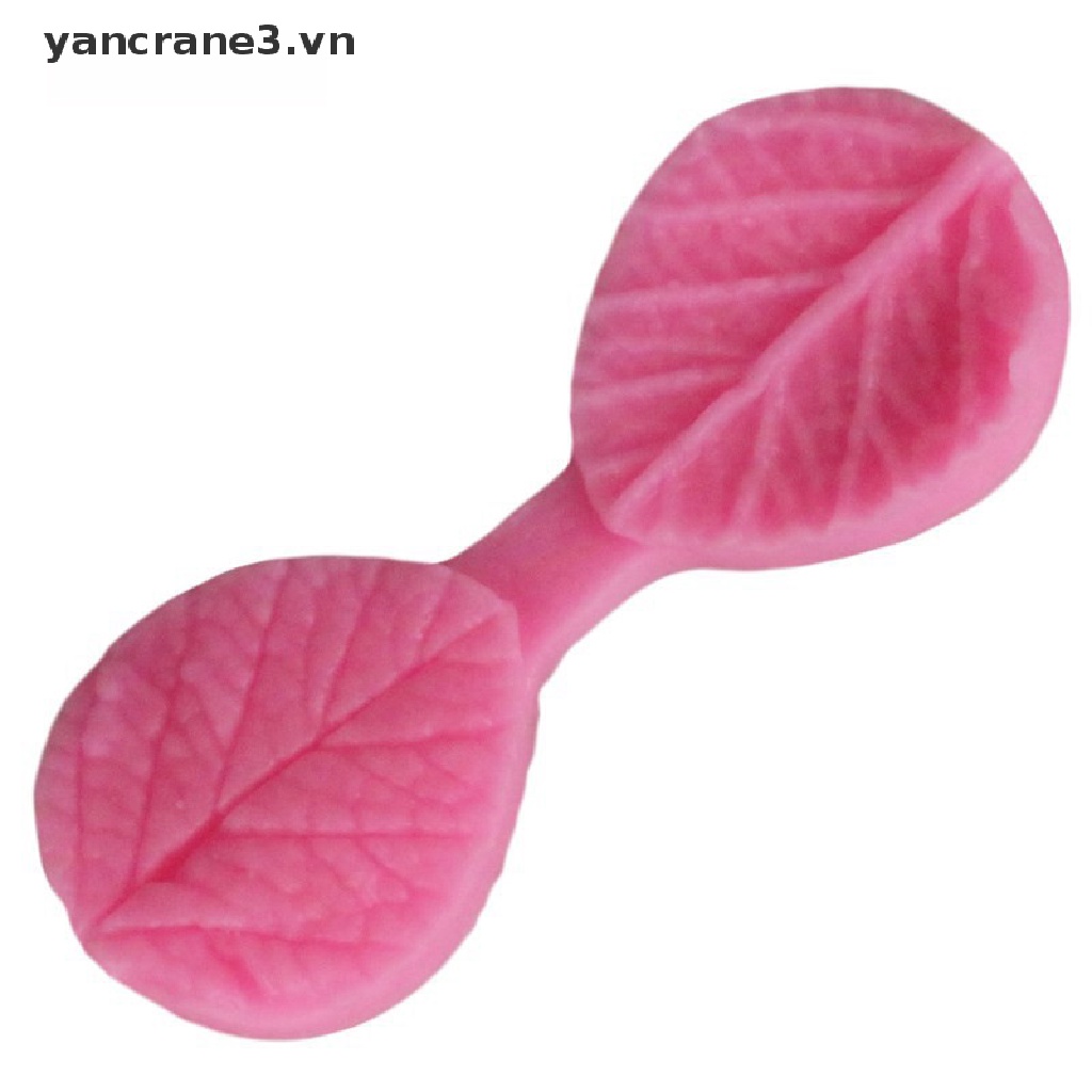 {Home} Flower leaves Petal Silicone Fondant Cake Chocolate Decor Baking Mold Tool {yancrane3.vn}
