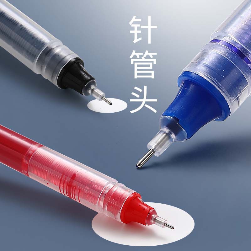 Bút Nước Mực Đen Nhanh Khô Ngòi 0.5Mm Cho Học Sinh