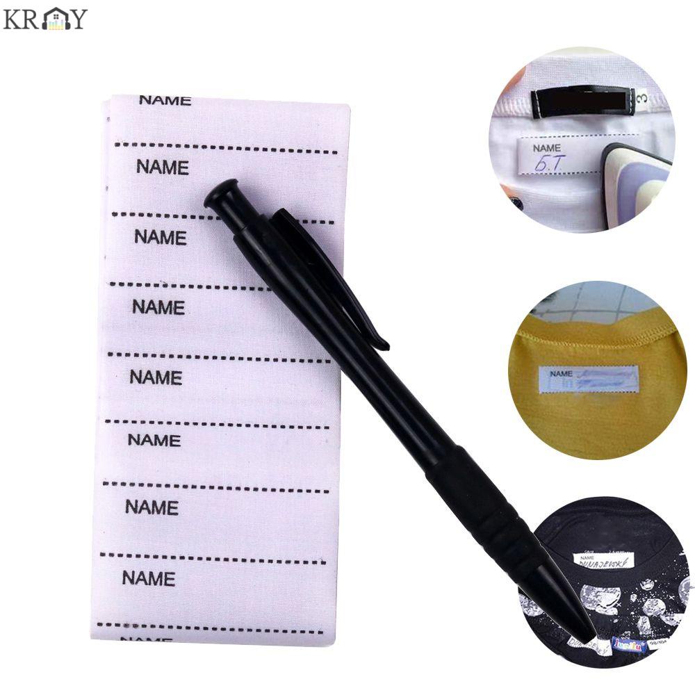 Set 200 Miếng Dán Đánh Dấu Trang Trí Quần Áo Có Thể Giặt Sạch Dành Cho Bé