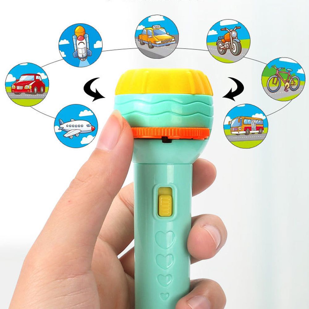 Đèn Chiếu Hoạt Hình Nhiều Màu Sắc Vui Nhộn