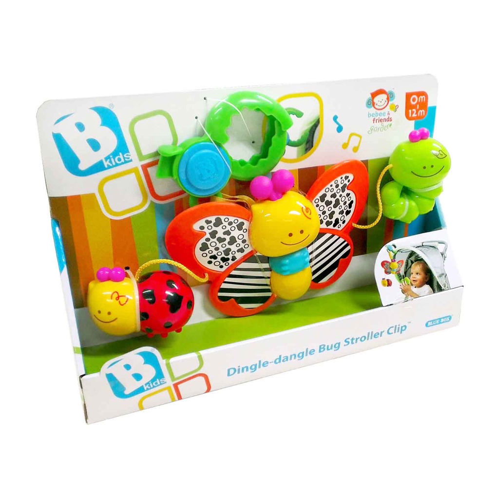 Đồ Chơi Treo Nôi, Treo Cũi  HÌnh Bọ XInh Xắn BKIDS