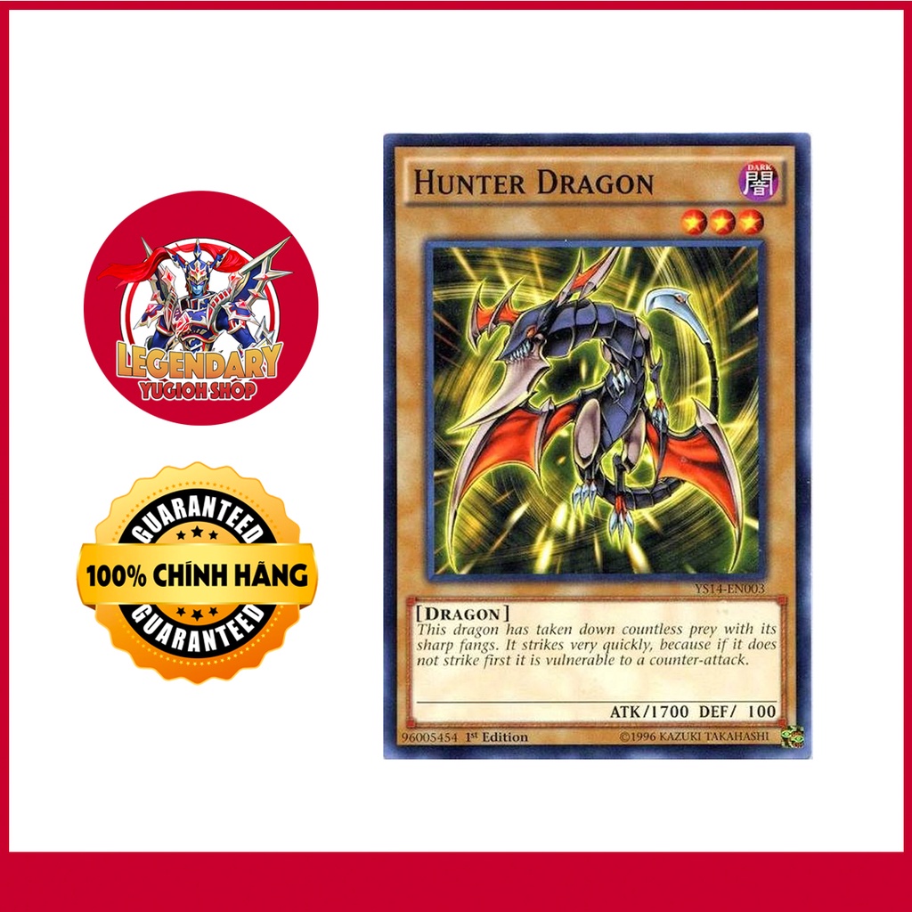 [Thẻ Bài Yugioh Chính Hãng]  Hunter Dragon