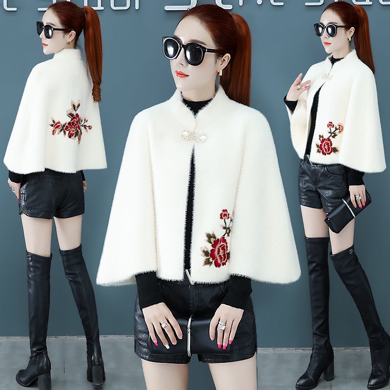 Áo khoác cardigan vải len lông cừu dáng ngắn phong cách mùa thu/đông thanh lịch cho nữ dự đám cưới | BigBuy360 - bigbuy360.vn