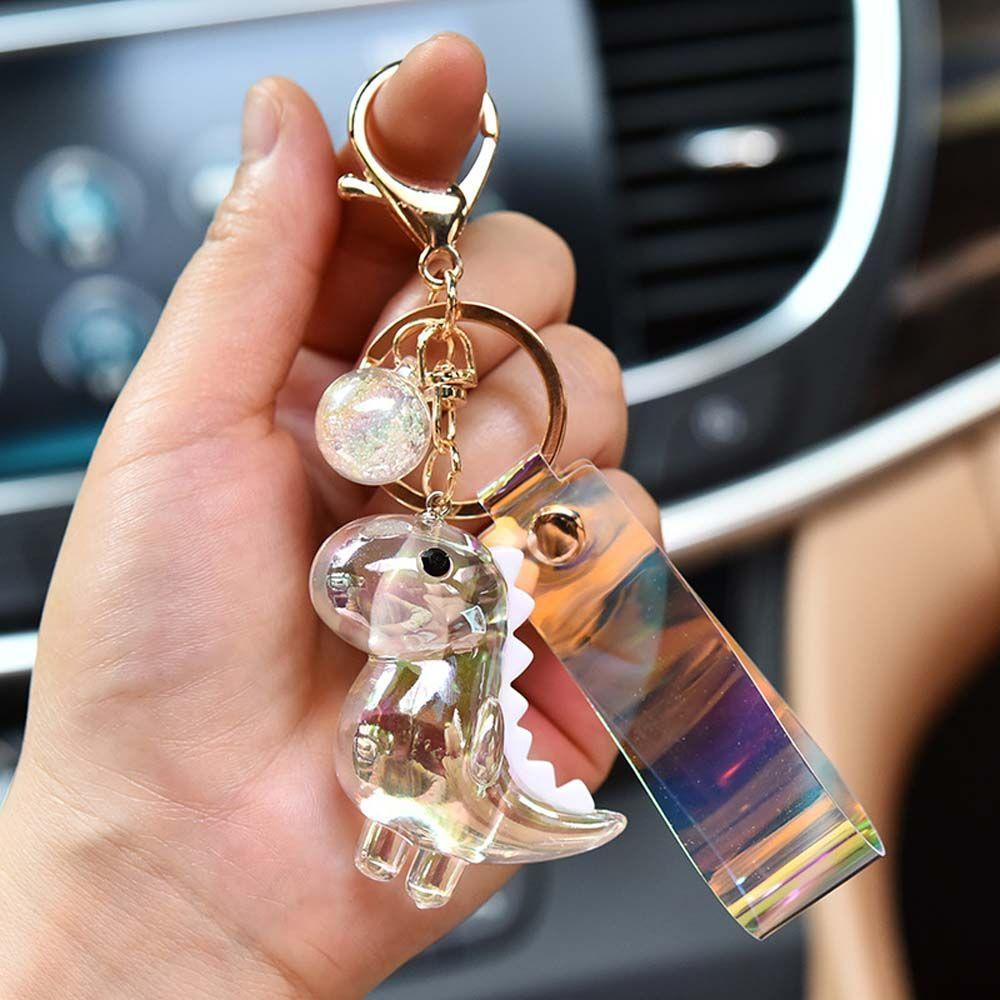 Móc Khóa Hình Khủng Long Sáng Tạo Nhiều Màu Dễ Thương