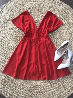 JUMPSUIT CÁNH DƠI NÚT BỌC