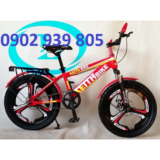 Xe đạp bánh mâm 20 inch NMT bé trai 7 -10 tuổi