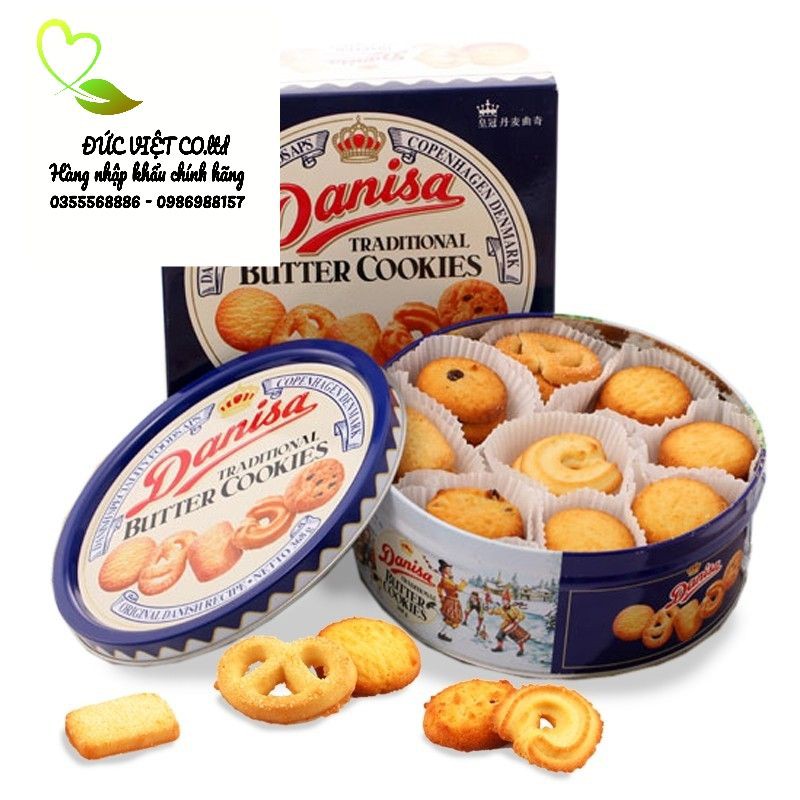 Bánh quy bơ Danisa hộp 200g hsd: luôn mới | BigBuy360 - bigbuy360.vn