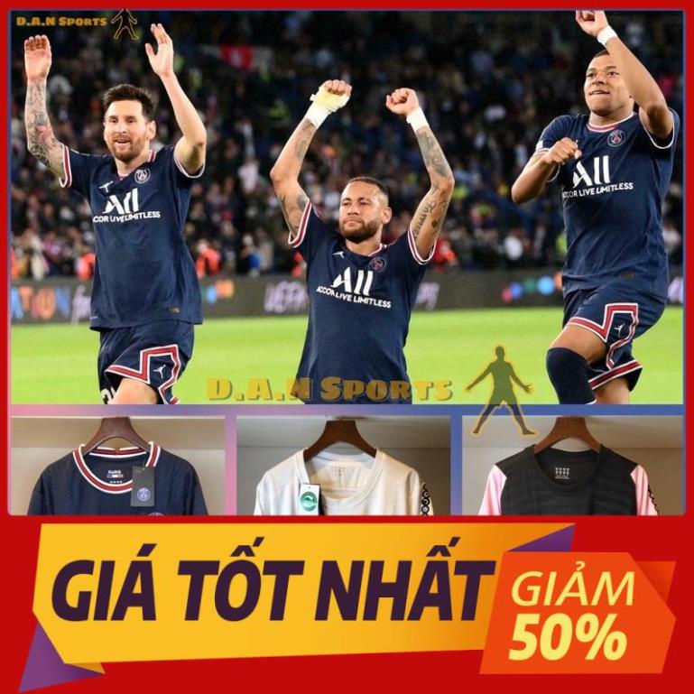 Full các mẫu Áo Bóng Đá clb PSG. mới nhất 21/22. Áo Đá Bóng chất liệu T Lan cực mát. D.A.N Sports.