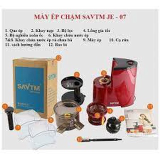 Máy ép chậm SAVTM JE07- model 2022