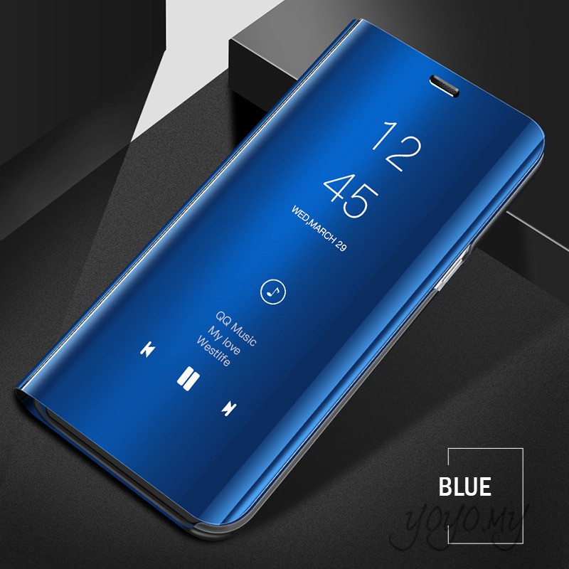 Bao da Clear View sang trọng cho Huawei Nova 3i 2i Mate 20 Pro X Y9 2019