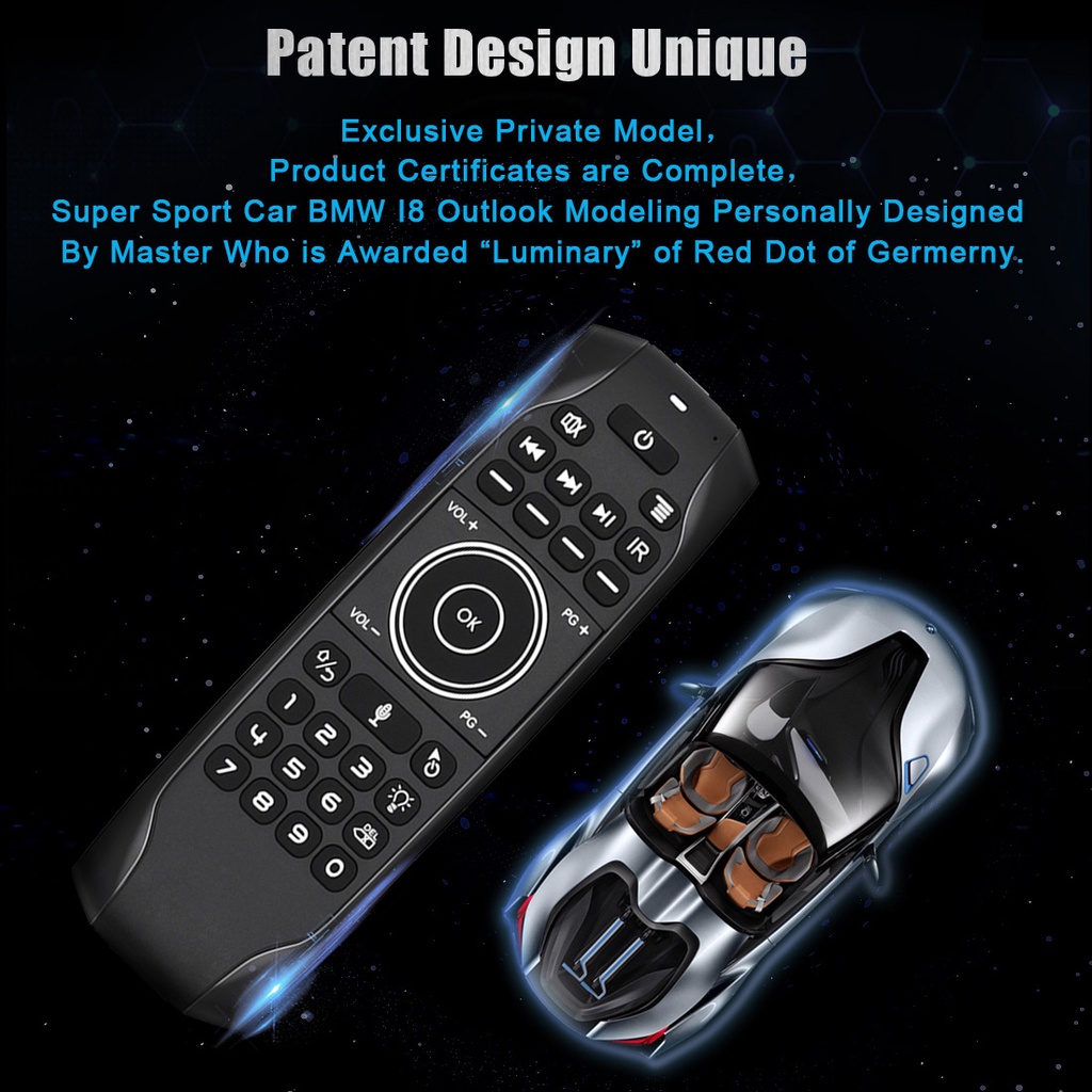 Điều khiển chuột bay G7v Pro - Remote Mouse Air Voice