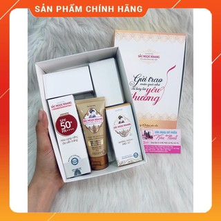 Combo dưỡng trắng da Sắc Ngọc Khang