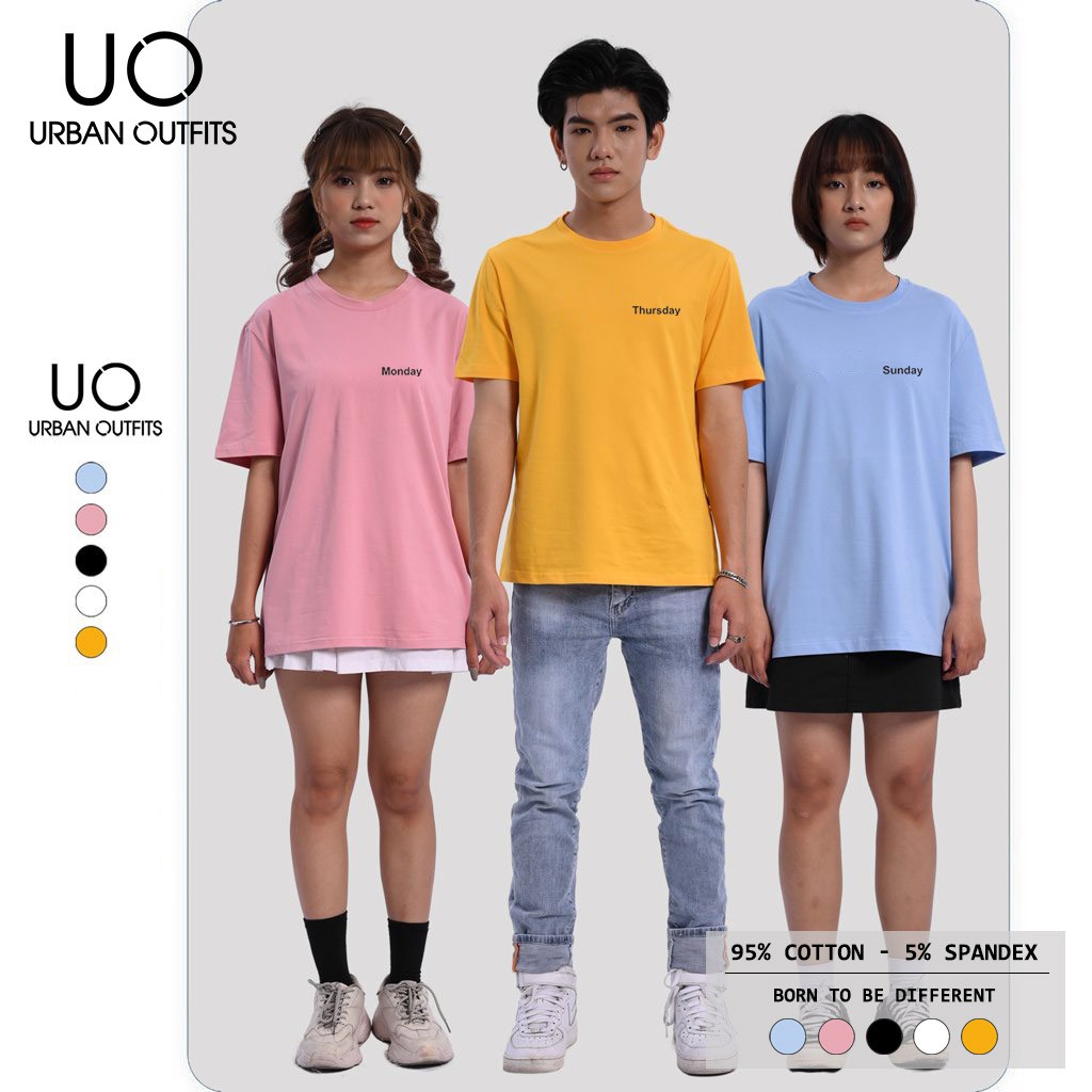 Áo Thun Tay Ngắn Nam Nữ URBAN OUTFITS In Chữ UO ATR02 Kiểu Form Suông Cotton 4 Chiều Local Brand | BigBuy360 - bigbuy360.vn