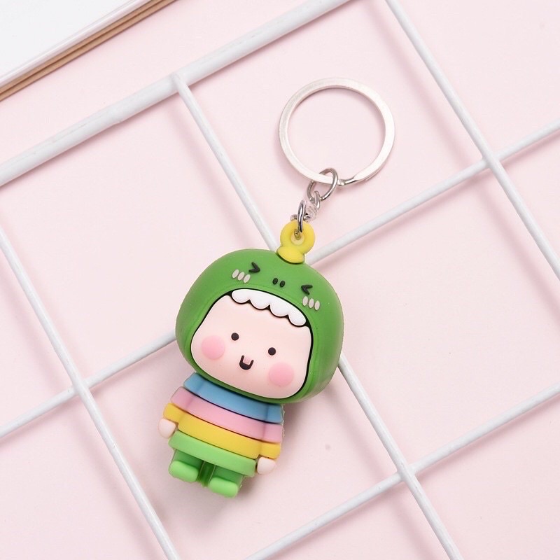 Móc Khoá Búp Bê Khủng Long Xinh Xắn/ Móc Khoá Cỡ To _ Đủ Màu
