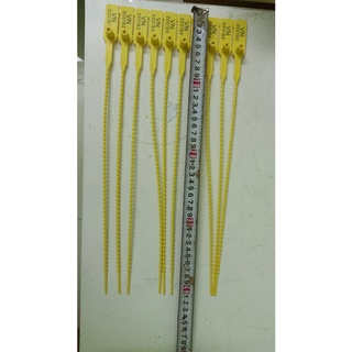 SET 100 chiếc - Seal khóa niêm phong kẹp chì dây rút nhựa đốt trúc 400mm