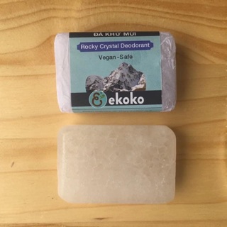 Đá khoáng khử mùi Ekoko làm từ phèn chua (lăn nách hiệu quả 18h, không hương liệu)