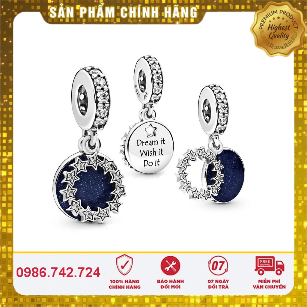 Charm bạc Pan chuẩn bạc S925 ALE Cao Cấp - Charm Bạc S925 ALE thích hợp để mix cho vòng bạc Pan - Mã sản phẩm DNJ123